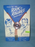 Rock and Rollers Bolo tie mint on display card