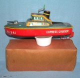 Early wind up mechanicalanical all tin B-341 express cruiser