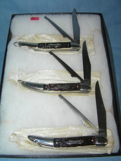 Group of vintage fish knives by Colonial Knife Co.