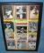 Collection of antique style retro baseball cards