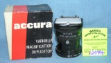 Accura variable magnification duplicator