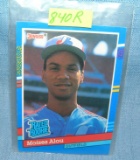 Vintage Moises Alou rookie baseball card