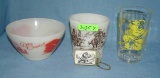 Group of 4 early Davy Crocket Collectionectable pieces