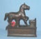 Antique Trick Pony mechanical bank