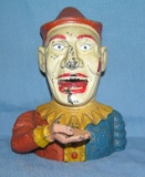 Humpty Dumpty the clown mechanical bank