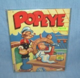 Vintage Popeye Wonder book 1955 first edition