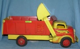 Early tin Wyandotte construction truck