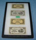 Group of vintage World currency