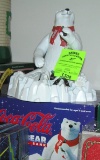 Coca Cola mechanical polar bear bank