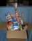 Box full of vintage Hot Wheels, Matchbox and assorted diecast collector cars