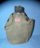 US military canteen and cover