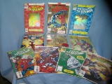Collection of vintage Spiderman comic books