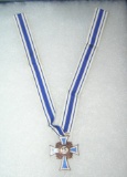 WWII Nazi mother's Cross dated Dec. 16th, 1938