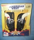 American Western cap gun set by Tootsie Toys