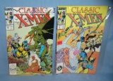 Pair of vintage Xmen comic books