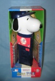 NY Yankees/Snoopy Giant PEZ candy roll dispenser