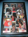 Collection of vintage Chicago Bulls basketball cards