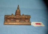 The Capital at Washington DC metal souvenir building