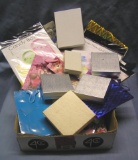 Gift bags, jewelry boxes, party supplies and more