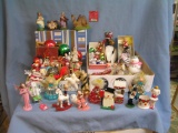 Vintage Christmas ornaments and decorations