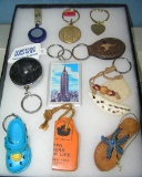 Collection of key chains