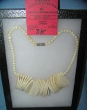 Bone style necklace