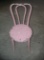 Antique ice cream parlor chair