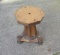 Antique walnut plant/display stand