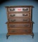 Antique style 5 drawer musical jewelry box