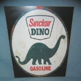 Siclair Dino Gasoline retro style advertising sign