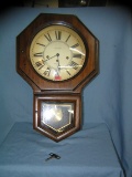 Verichron windup wall clock