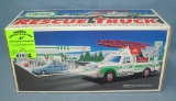 Vintage Hess rescue truck