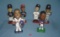 Minnesota Twins and Vikings bobble head figures