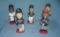 Collection of Minnesota Twins bobble head figures