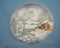 Great vintage 16 inch hand painted wall charger
