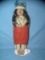 Native American Indian chief Skookum doll