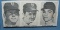 Group of 3 vintage NY Mets baseball mini cards