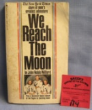 We Reach The Moon paperback book