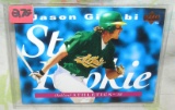 Jason Giambi rookie baseball card