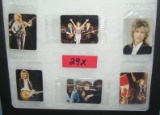 Group of 6 Platinum Blond rock band mini cards