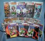 Large collection of Bloodshot comic books