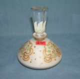Great vintage hand painted floral perfume bottle