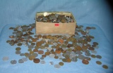 Huge estate box full of world coins