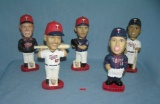 Collection of Minnesota Twins bobble head figures