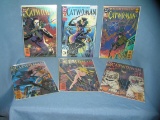 Collection of vintage Cat Woman comic books