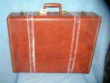 Vintage leather luggage case by Samsonite