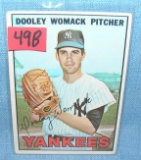 Dooley Womack 1967 Topps rookie card