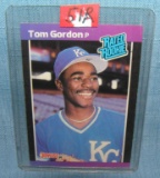 Tom Gordon rookie baseball card