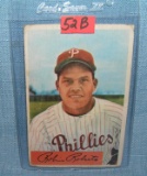 Vintage Robin Roberts Bowman baseball card