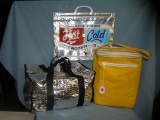 Group of 3 cooler bags
